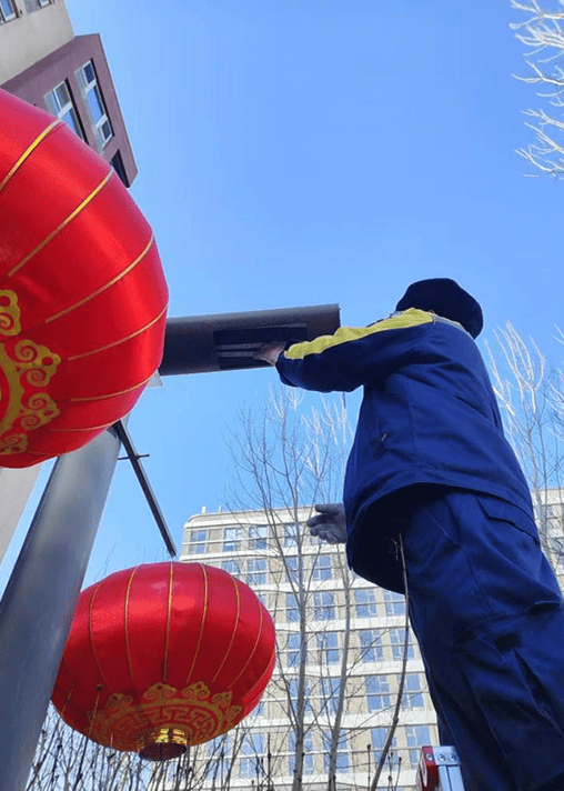 灯……房山这里的社区治理有妙招m6米乐app增设围挡、修复路(图8)